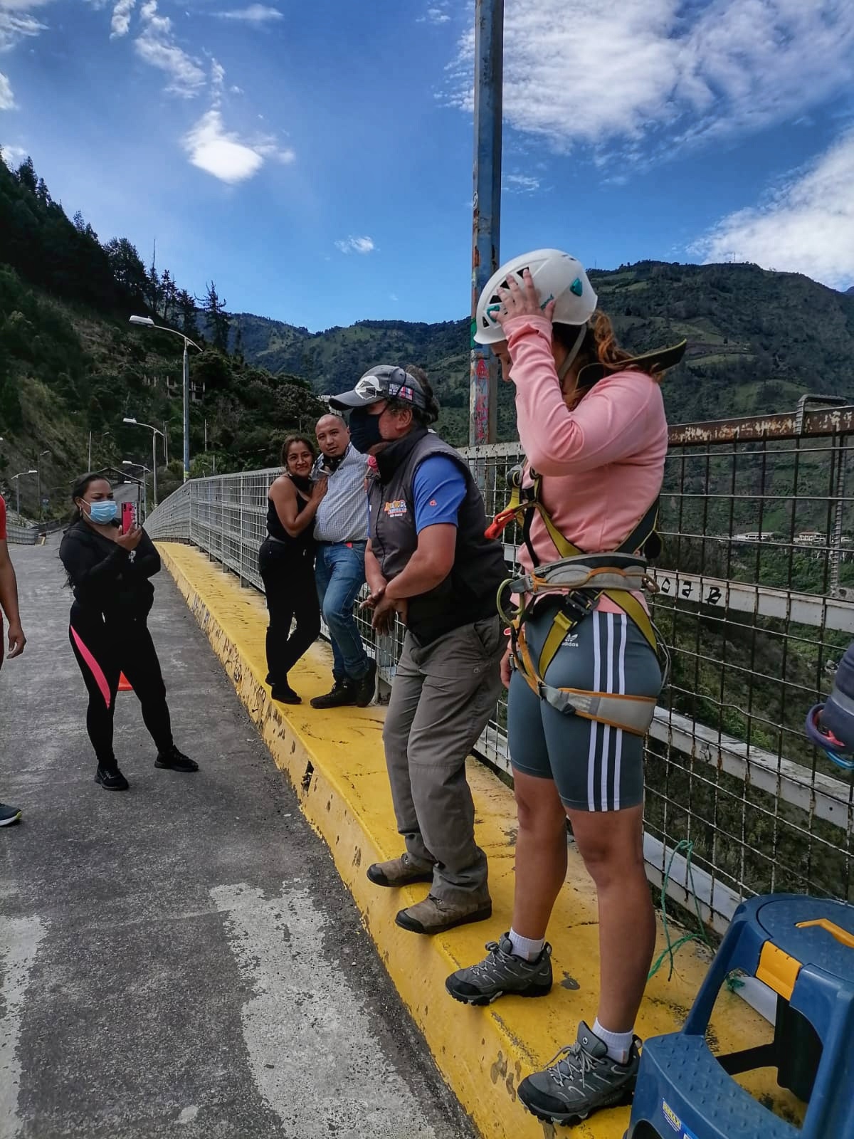 bungee jumping, Ecuador